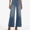 Women Kut Denim Pants | Meg High Rise Wide Leg-Milestone Wash