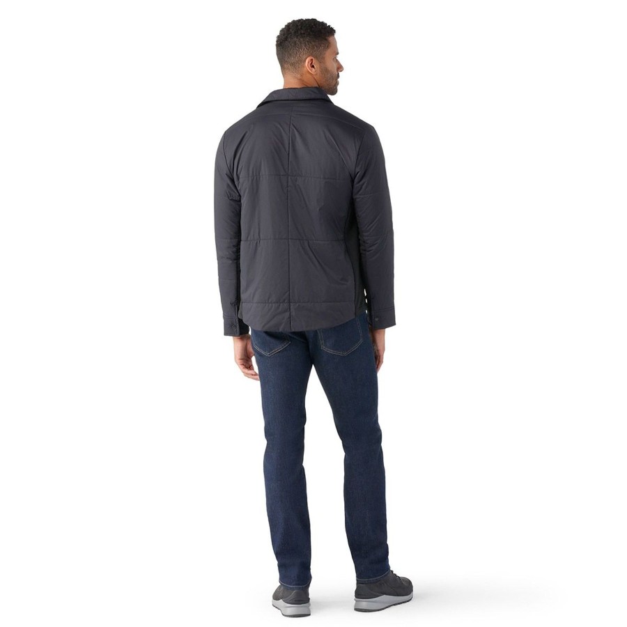 Men Smartwool Jackets | M'S Smartloft Shirt Jacket-Black