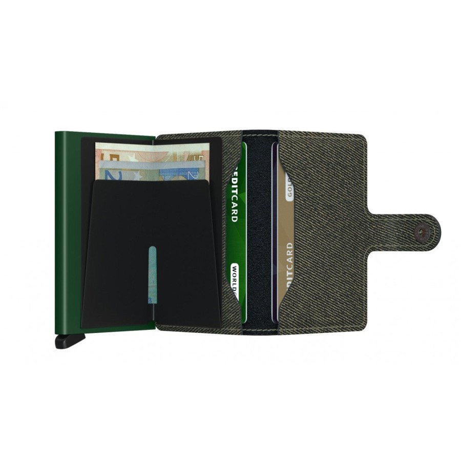 Women Secrid Wallets | Miniwallet-Twist Green