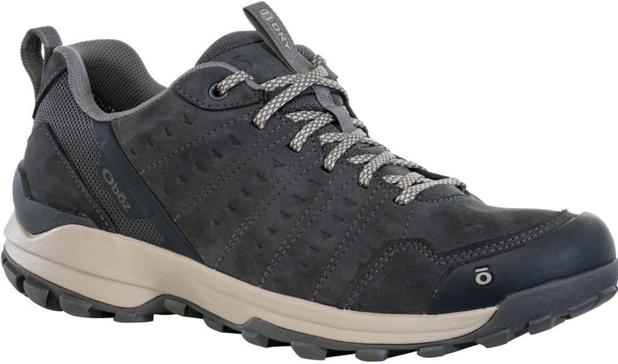 Men Oboz Shoes | M'S Sypes Low Leather B-Dry-Lava Rock