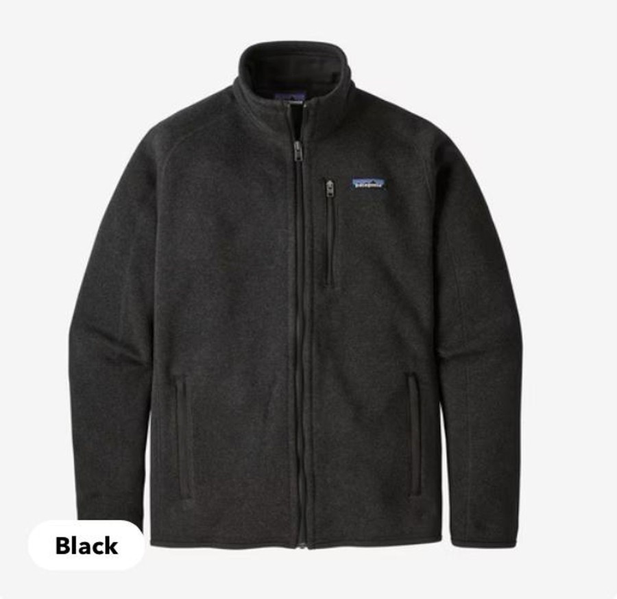 Men Patagonia Jackets | M'S Better Sweater Jacket-Black