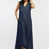 Women Zaket & Plover | W'S Denim Long Dress- Denim