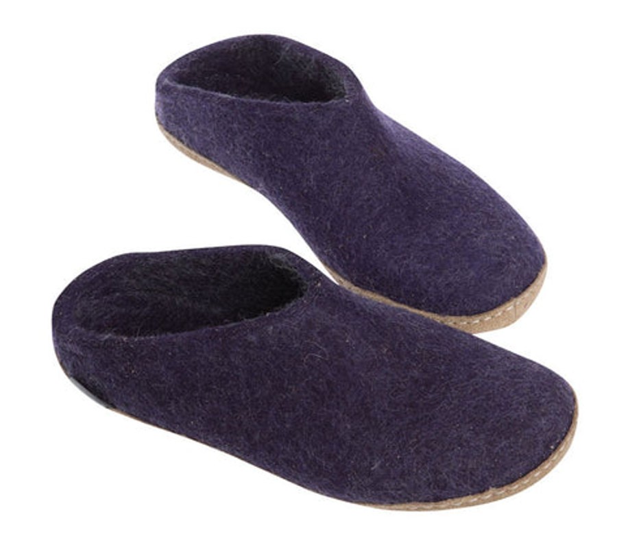 Women Glerups Slippers | Glerup Slipper-Purple