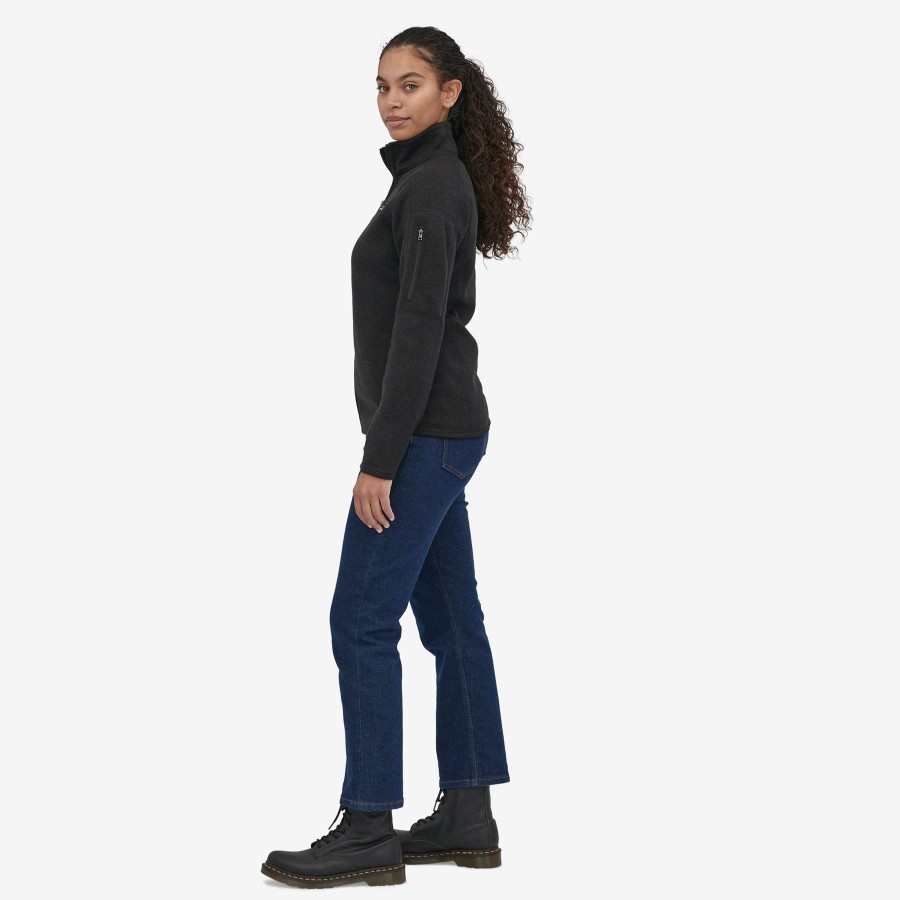 Women Patagonia Sweaters | W'S Better Sweater Jacket-Black