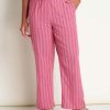 Women Toad&Co Pants | W'S Taj Hemp Pant-Tulip Stripe