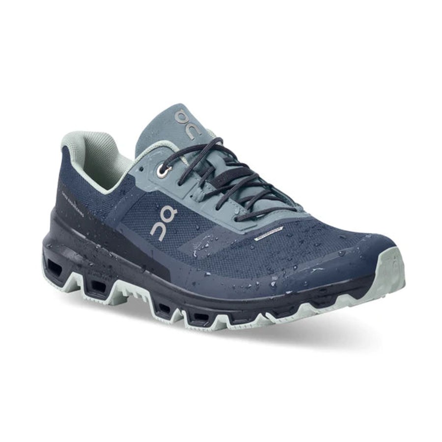 Women ON Running Shoes | W'S Cloudventure Waterproof-Denim/Midnight