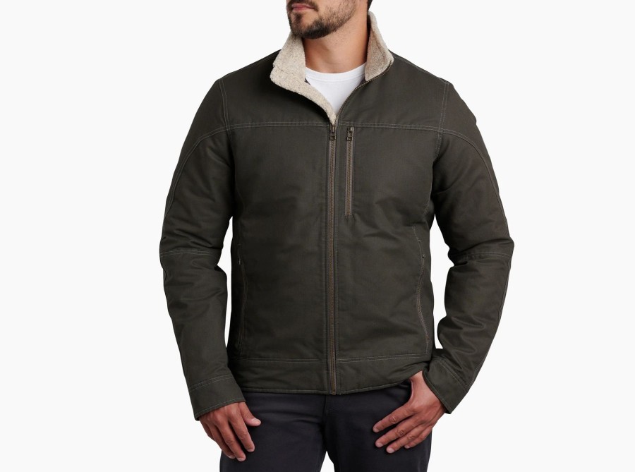 Men Kuhl Jackets | M'S Burr Insulated Jacket- Gun Metal