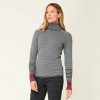 Women Krimson and Klover Shirts | W'S Cleo Turtle Neck-Charcoal/Grey