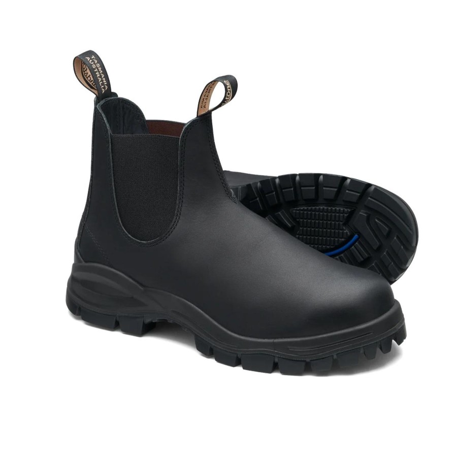 Men Blundstone Boots | 2240-Lug Sole-Black