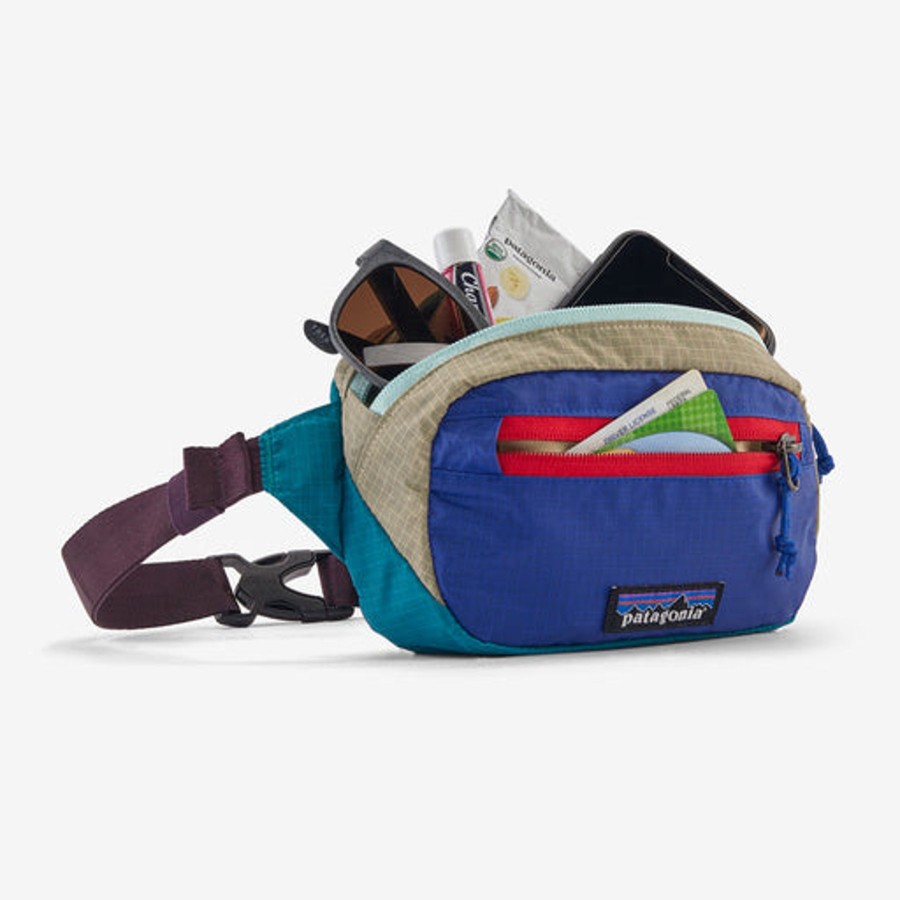 Women Patagonia Other Accessories | Ultralight Black Hole Mini Hip Pack 1L -Passage Blue