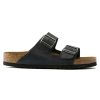 Women Birkenstock Sandals | Arizona Oiled Leather-Black