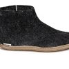 Men Glerups Slippers | Glerup Boot-Charcoal