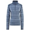 Women Kari Traa | W'S Maud Long Sleeve 1/2 Zip- Sail