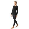 Women Smartwool | W'S Thermal Baselayer Boxed Crew- Black