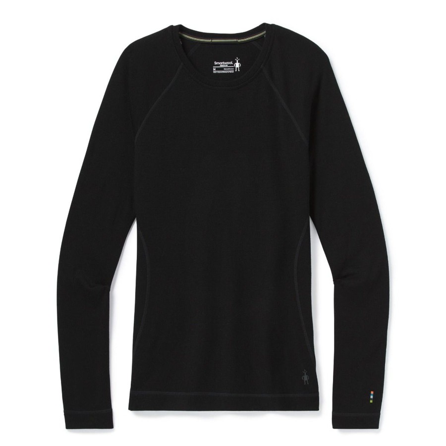 Women Smartwool | W'S Thermal Baselayer Boxed Crew- Black