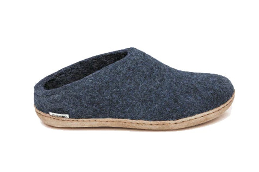 Men Glerups Slippers | Glerup Slipper-Denim