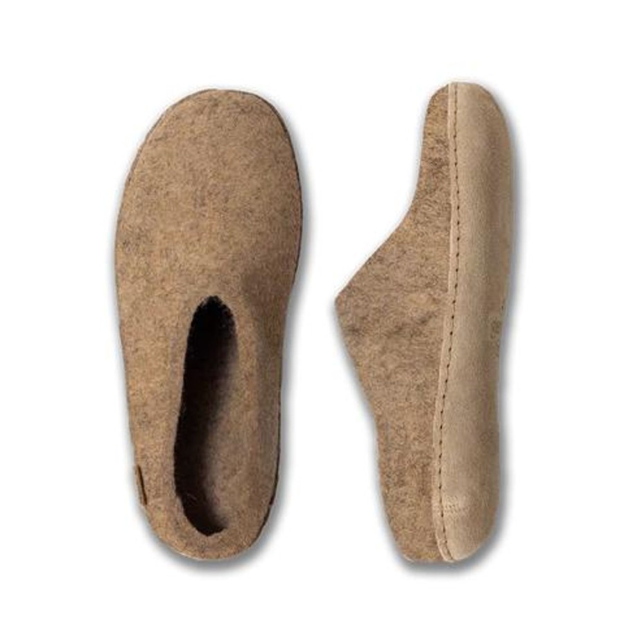 Men Glerups Slippers | Glerup Slipper-Sand