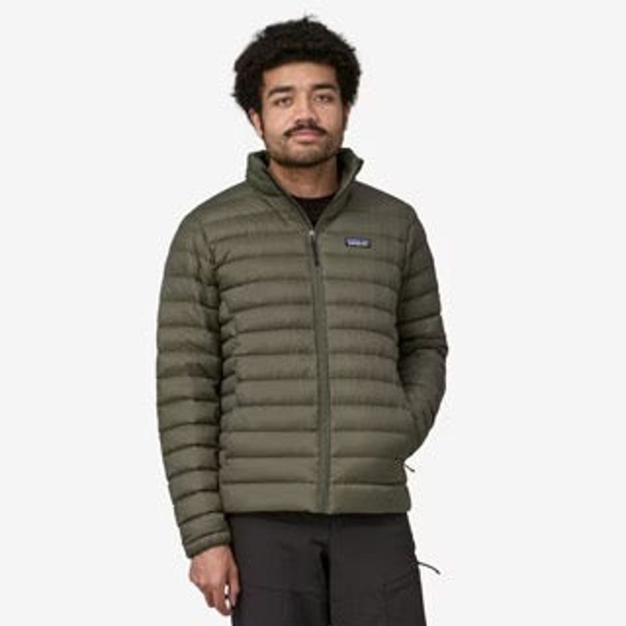 Men Patagonia Jackets | M'S Down Sweater-Basin Green