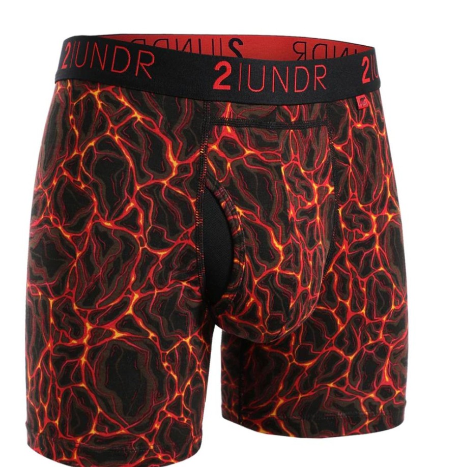 Men 2 UNDR | Swing Shift Boxer Brief-Inferno