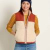 Women Toad&Co Sweaters | W'S Sespe Sherpa Vest-Barley