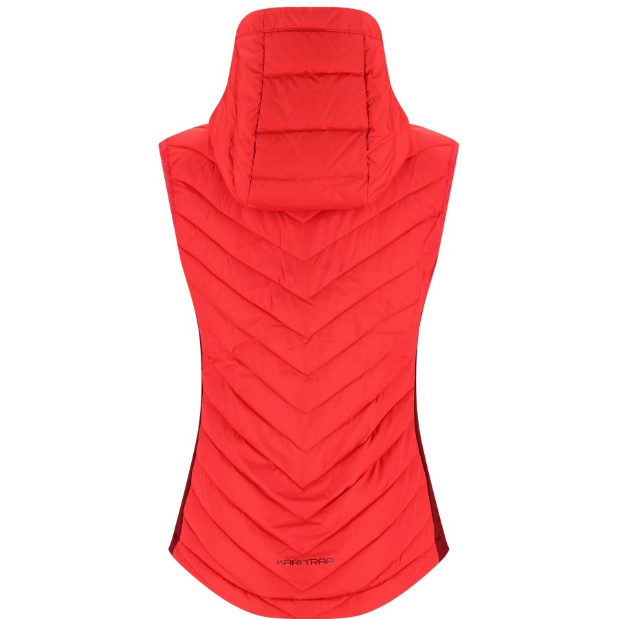 Women Kari Traa Jackets | W'S Eva Down Vest-Heat