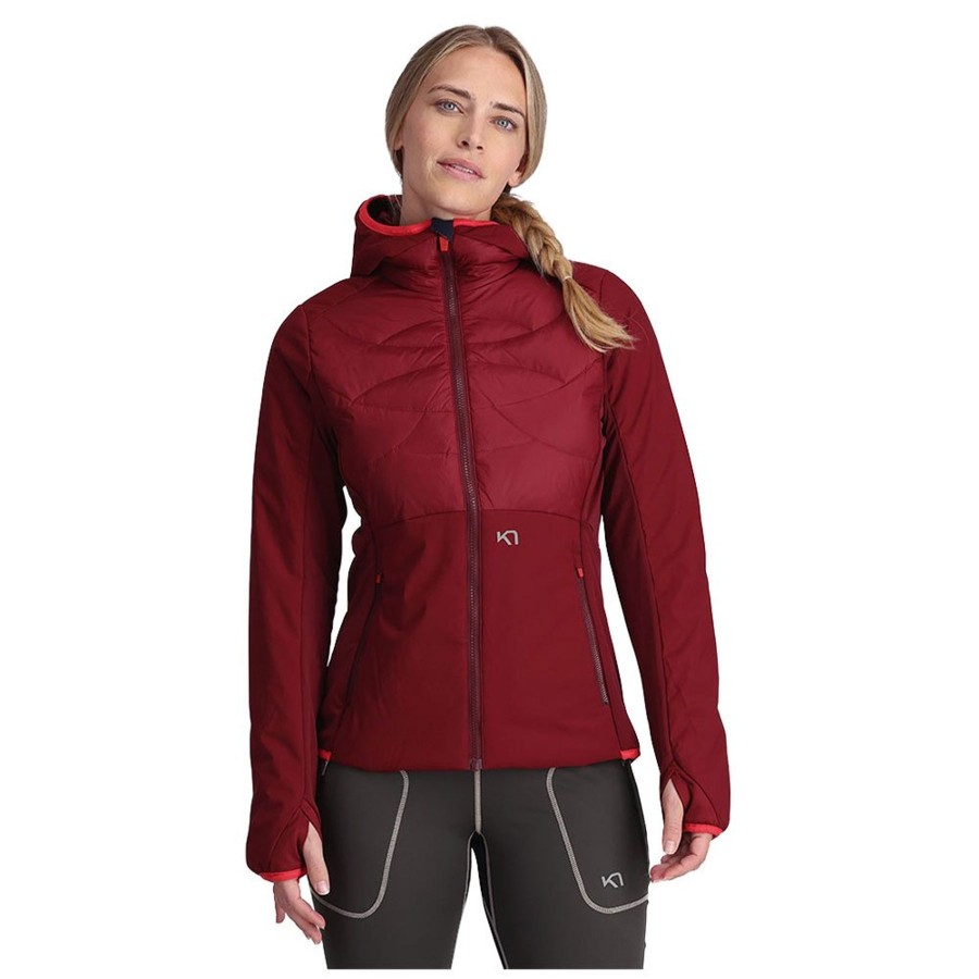 Women Kari Traa Jackets | W'S Tirill Thermal Jacket-Rouge