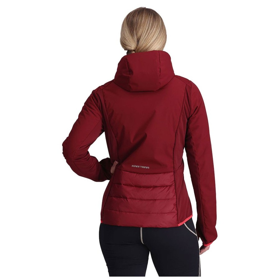 Women Kari Traa Jackets | W'S Tirill Thermal Jacket-Rouge