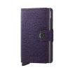 Women Secrid Wallets | Miniwallet-Crisple Purple