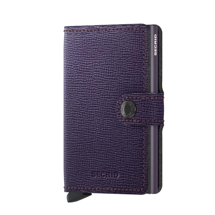 Women Secrid Wallets | Miniwallet-Crisple Purple