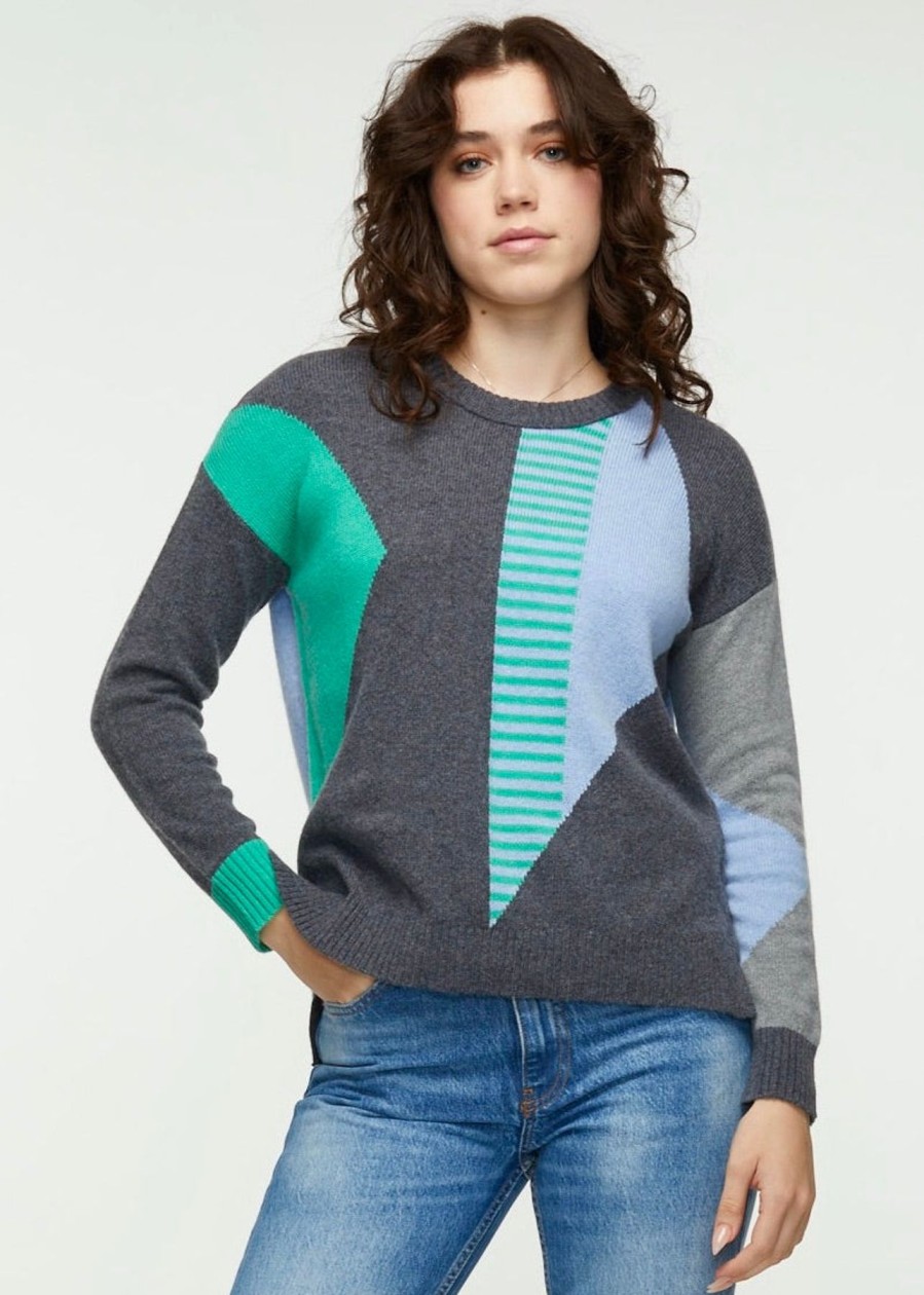 Women Zaket & Plover Sweaters | W'S Time Out Sweater-Charcoal