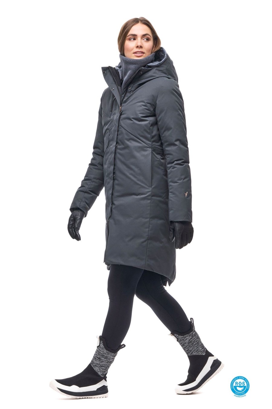 Women Indyeva Jackets | W'S Matka Iv Rds Parka-Deep Forest