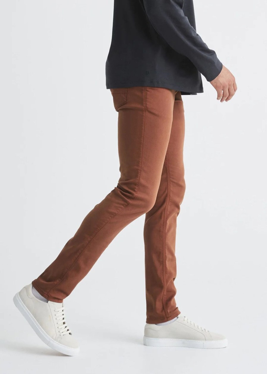 Men DU/ER Pants | M'S No Sweat Pant Slim -Tortoise Shell