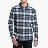 Men Kuhl Shirts | M'S Law Flannel -Mineral Ice