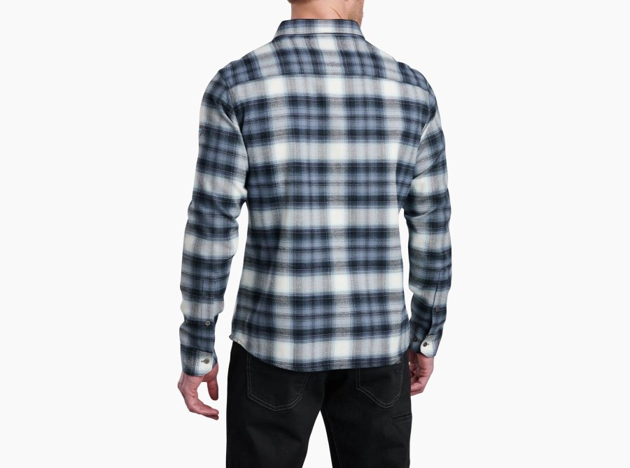 Men Kuhl Shirts | M'S Law Flannel -Mineral Ice