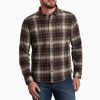 Men Kuhl Sweaters | M'S Law Flannel -Red Rock Falls