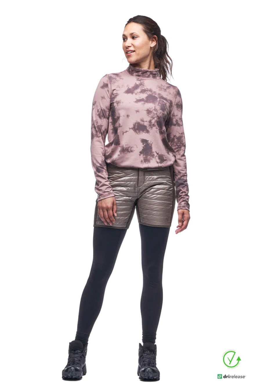 Women Indyeva Shirts | Baris Long Sleeve Shirt-Sepia Rose Tie Dye