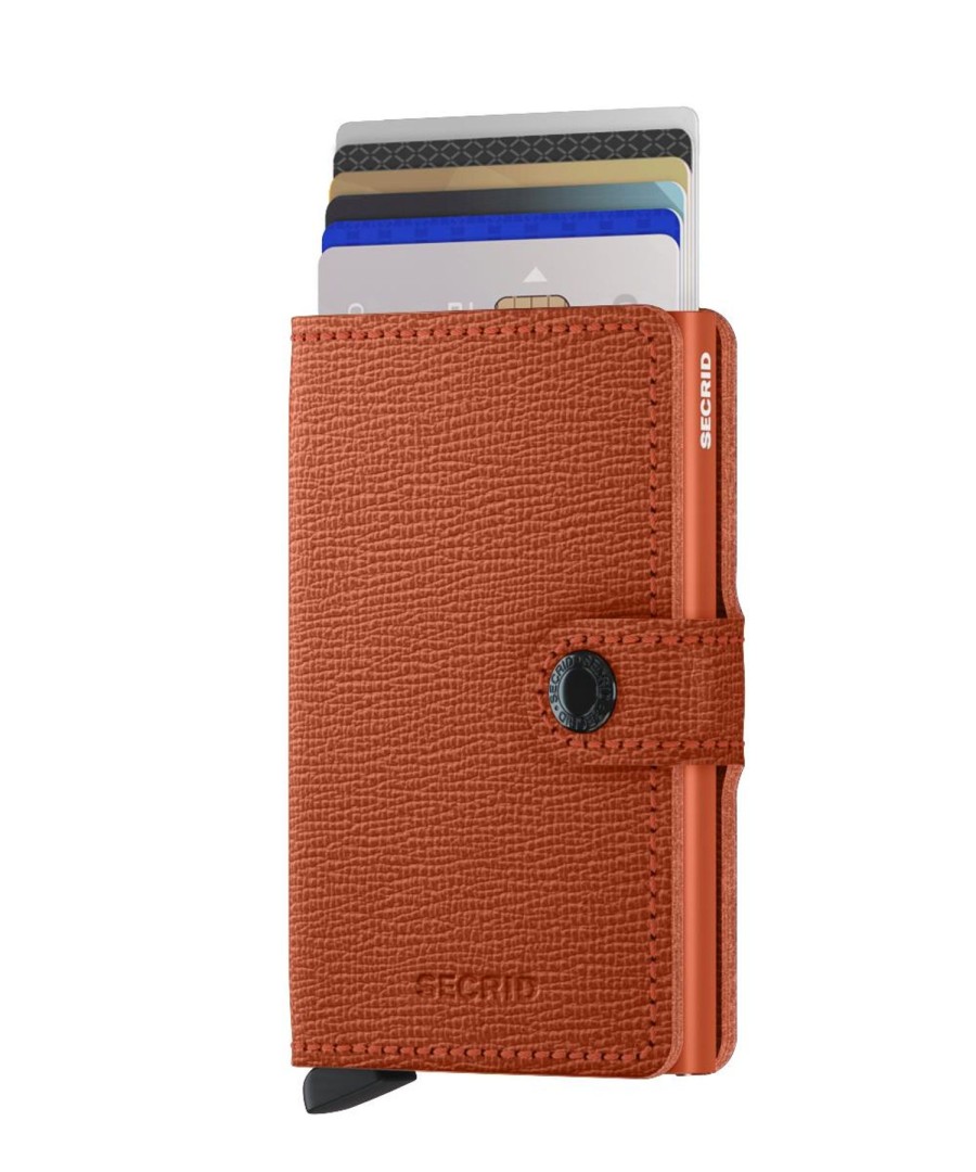 Women Secrid Wallets | Miniwallet-Crisple Pumpkin