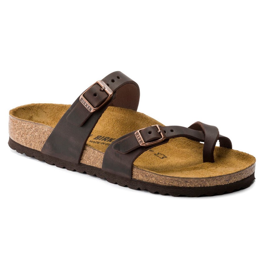 Men Birkenstock Sandals | Mayari Oiled Leather-Habana