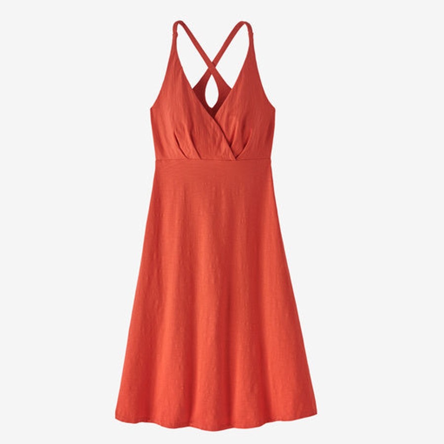 Women Patagonia | W'S Amber Dawn Dress -Channeling Spring: Light Plume Grey