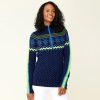 Women Krimson and Klover Sweaters | W'S Snowhut Sweater-Navy