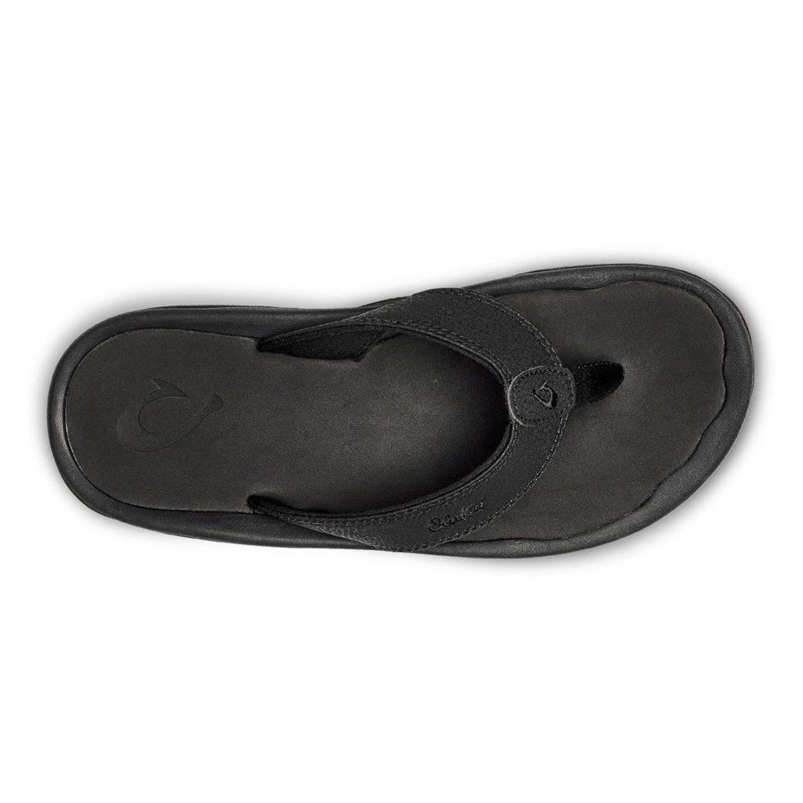 Men Olukai Sandals | M'S Ohana Sandals-Black