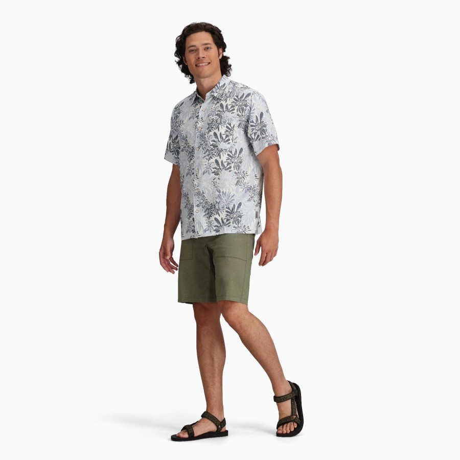 Men Royal Robbins Shirts | M'S Comino S/S-Sea Bonsall Print