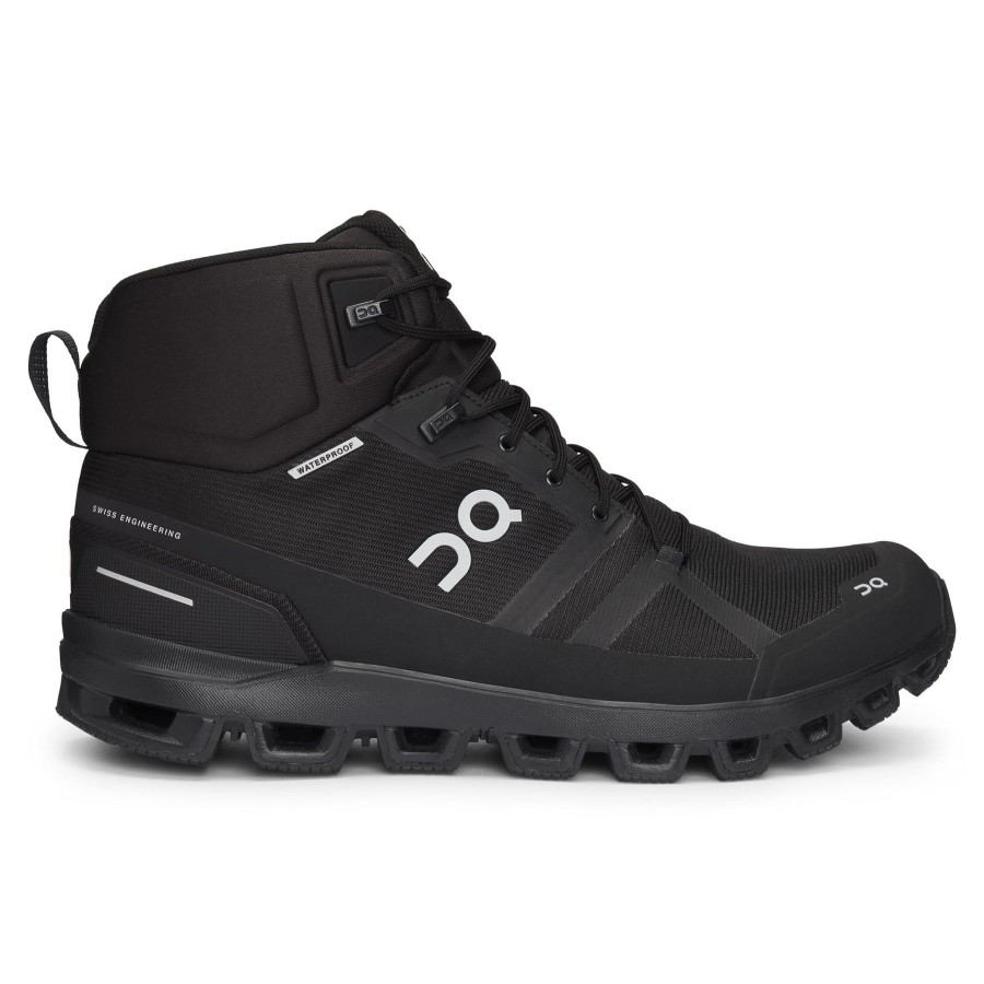 Women ON Running Shoes | W'S Cloudrock 2 Waterproof-Black