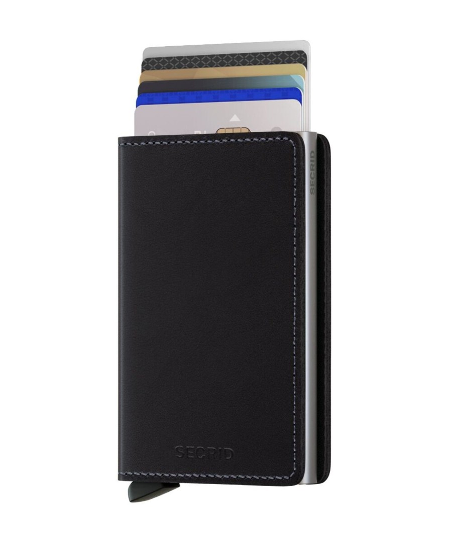 Women Secrid Wallets | Slimwallet-Original Black