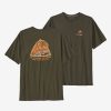 Men Patagonia Shirts | M'S Take A Stand Responsibili-Tee® Bayou Badge: Basin Green