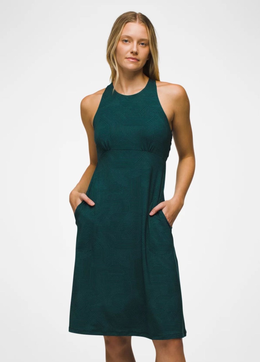 Women PrAna | W'S Jewel Lake Summer Dress- Wilderness Linea