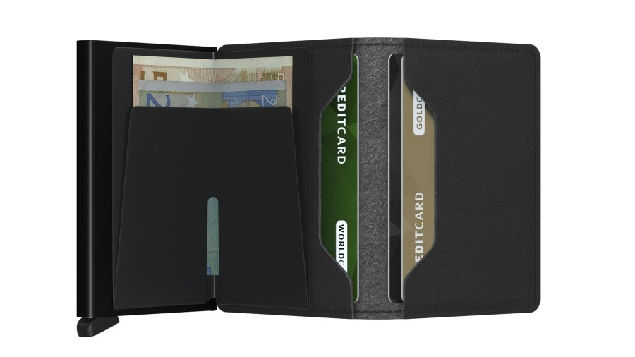 Women Secrid Wallets | Slimwallet-Yard Black