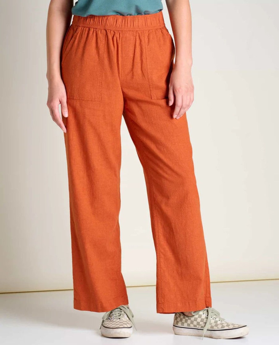 Women Toad&Co Pants | W'S Taj Hemp Pant-Umber