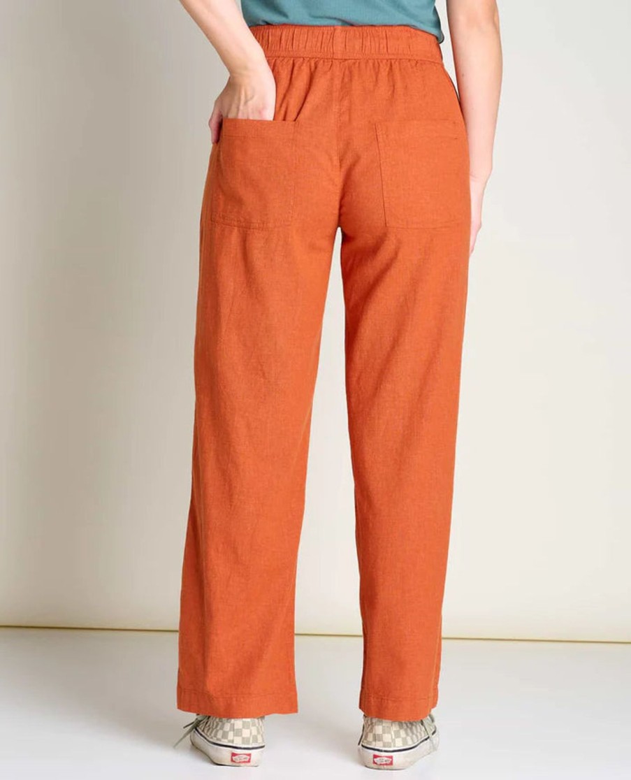 Women Toad&Co Pants | W'S Taj Hemp Pant-Umber