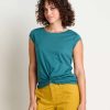 Women Toad&Co Shirts | W'S Anza Short Sleeve-Jasper